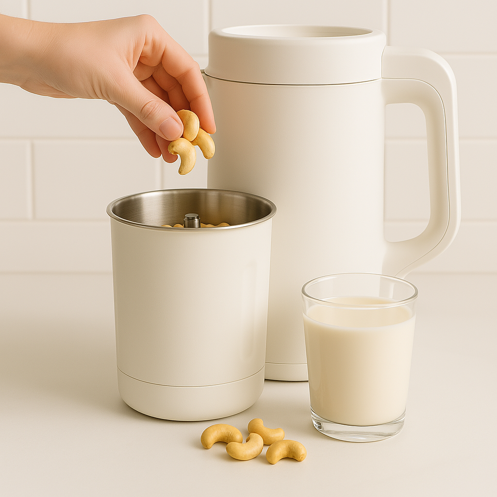 Cách nấu sữa hạt điều